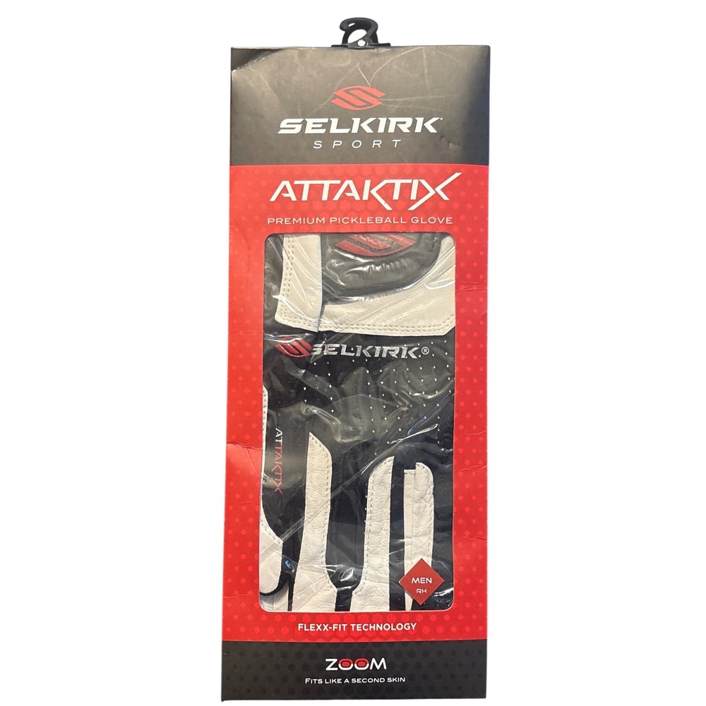 NEW Selkirk Attaktix Men's Premium Leather Pickleball Glove Right Hand